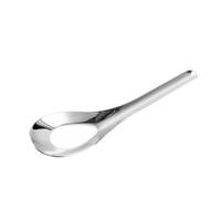 Set of 6 Elegant Soup Spoons 304Stainless Steel Dinner Spoons Tablespoons Suitable for Family Meals and Gatherings Use Soup Spoon