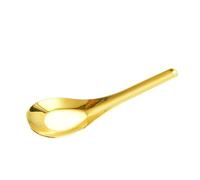 Set of 6 Elegant Soup Spoons 304Stainless Steel Dinner Spoons Tablespoons Suitable for Family Meals and Gatherings Use Elegant Spoon Set