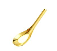 Set of 6 Elegant Soup Spoons 304Stainless Steel Dinner Spoons Tablespoons Suitable for Family Meals and Gatherings Use Soup Spoon