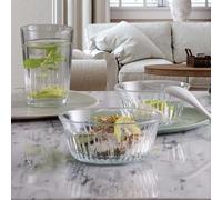 Set of 6 Glass Bowls 140 ml Dessert Bowls Snack Bowls for Dessert Bowls Glass Dessert Bowl Glass Bowls Small Bowls Set Bowl Snack Compote Bowls Dessert Glasses Bowl Bowl (Orgin-Elinor)