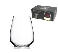 Set Of 6 Glasses In Transparent Glass Atelier Risling 40 ormioli Luigi