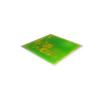 Set of 6 Green / Yellow Liquid Floor Tiles - 50x 50 cm - for Sensory Stimulation, Playroom & Dance Floor - 1.5 Square Meters