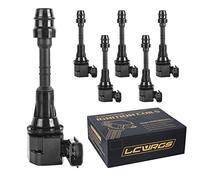 Set of 6 Ignition Coil Pack Fits for 2003 2004 2005 2006 2007 2008 Nissan 350Z Infiniti FX35 G35 M35 V6 3.5 Coil Packs Replaces# UF401, 22448AL61C