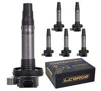 Set of 6 Ignition Coil Pack for Ford Edge Explorer Taurus Flex Lincoln MKZ MKS MKX Mazda CX9 CX-9 2007 2008 2009 2010 2011 2012 2013 2014 2015 Coils 3.5 3.7 OE# UF553