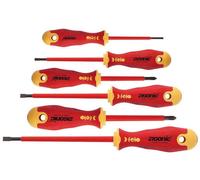 Set of 6 insulated screwdrivers Ergonic VDE + 413 966 99