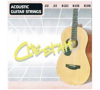 Set of 6 Johnny Brook Medium Gauge Acoustic Guitar Strings