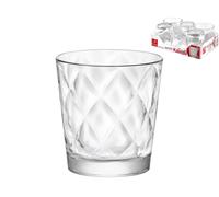 Set 6 Water Glasses Kaleido Glass 24 cl | Bormioli Rocco | Drink Glass