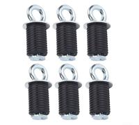 Set of 6 Lock And Ride Tie Down Anchor Cargo Hooks for Polaris For RZR1000 For UTV ATV, reliable tie down points built to withstand tough outdoor environments