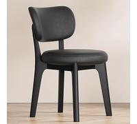 Set of 6 Modern Swivel Dining Chairs Upholstered Comfort Seats with No Armrest Stylish Black Kitchen & Living Room Furniture Perfect for Dining Room Decor
