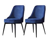 Set of 6 ModernLeather Dining ChairsStylish Kitchen & Living Room Seating Durable Metal Legs Ideal for Dining Leisure and Vintage Decor