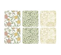 Set of 6 Morris & Co. Simply Mixed Coasters Multi-Coloured