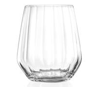 Set Of 6 Optiq 43 rystal Eco Water Glasses - RCR Italiana - Beverages