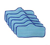 Set of 6 or 10 Microfiber Mop Cloths for Dupray forNeat Steam Cleaner Replacement, Designed for Efficient Dirt and Dust Capture in Household Cleaning (6)