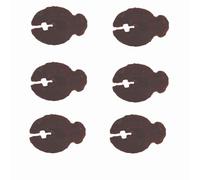 (Set of 6 Pcs) Agate Stone Shape #4 Natural Handmade Arrowhead 1 to 1.5 Inches-Blessfull Healing