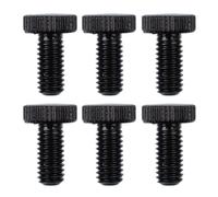 Set of 6 pcs Electric Guitar Tremolo Bridge Fine Tuning Screws for Floyd Rose Compatible with Chrome Black Gold Finish