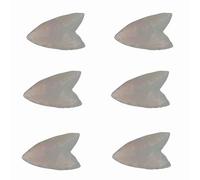 (Set of 6 Pcs) Opolite Stone Shape #9 Natural Handmade Arrowhead 1.5 to 2 Inches-Blessfull Healing