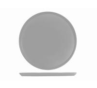 Set Of 6 Pizza Plates In Stoneware/Gres Gray 33 Cm H&H