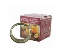Set of 6 Replacement Gold Screw Bands - Durable Screw Top Lids for Preserve Jars and Mason Jars - Easy-Fit Jar Rings for Canning and Storage
