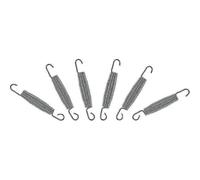 Set of 6 Springs Suitable for Outdoor Trampolines and Garden Games with s 8ft-244cm, 10ft-305cm, 12ft-366cm, 13ft-400cm, and 14ft-427cm