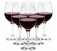 Set 6 Glasses Wine Red And White Amber 36,5 CL Glass - Pasabache - Restaurant