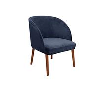 Set of 6 Stretchable Washable Velvet Dining Chair Covers Removable Curved Back Design Scandinavian Style Protection for Kitchen and Dining Room Chairs