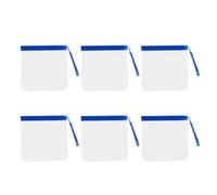Set of 6 Sturdy Bags Travel Makeup Bag Portable Toiletry Bag for Storing Private Care Items