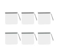 Set of 6 Sturdy Bags Travel Makeup Bag Portable Toiletry Bag for Storing Private Care Items