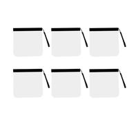 Set of 6 Sturdy Bags Travel Makeup Bag Portable Toiletry Bag for Storing Private Care Items