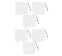 Set of 6 Sturdy Waterproof Bags Travel Makeup Bag Portable Toiletry Bag for Storing Private Care Items EVA Materials Bags