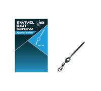 Set of 6 swivel bait screws Nash TT 8mm Argenté TU
