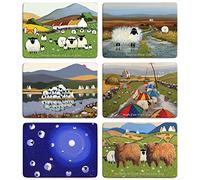 Set of 6 Table Mats by Thomas Joseph - Set 4