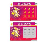 Set of 6 - We're Getting Married Engagement Card - Surprise Wedding Card Scratch Tickets - Ideal for Wedding Planner - Groom To Be & Bride To Be - Six Pack of Engagement Cards