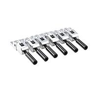 Set Of 6pcs Guitar Tremolo Bridge Saddles Locking Screws Bridges 3 Heights Pull String For Electric Guitars