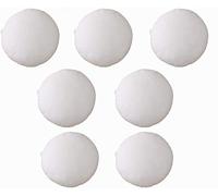 Set of 7 35cm Cushion Pad Stuffer Pillow - Cushion Inserts Round Polyester Hollowfibre - 14 Inch MADE IN UK (Pack of 7)