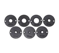 Set of 7 Black Guide Bush for Trend Routers D26204 D26203 DCW604 DW615 DW614 3D Printed