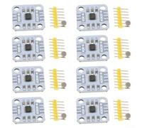 Set Of 8 AS5600 Magnetic Encoders With Integrated ADC And Linearization Algorithm For Precise Angle And Easy Connection Options