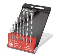 Set of 8 Bits for Concrete in Steel Diam 3,4,5,6,7,8,9,10 mm