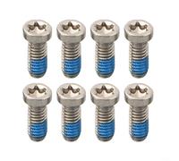Set of 8 Chainring Crank Bolts for Road Bikes Compatible with For Sram For Rival For AXS Red 12 Speed, Stainless Steel Screws for Quarq Cranks, Includes Installation Tools