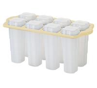 Set of 8 Deluxe Lolly Makers Kitchencraft White One Size