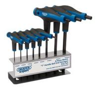 Set of 8 DRAPER male hex keys