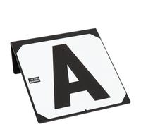 Set of 8 dressage letter plates Stubbs Hook-on