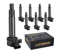 Set of 8 Ignition Coil Pack Fits for V8 4.7 4.3 2000 2001 2002 2003 2004 205 2006 2007 2008 2009 Toyota Tundra Sequoia Land Cruiser 4Runner LEXUS LX470 GX470 GS430 LS430 SC430 Replaces UF230 UF493
