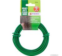 Set Of 8 Metal Galvanised Garden Wire Strong Plant Support Green 3mm X 5M