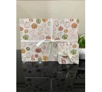 Set of 8 Pumpkin-Themed Placemats and Coasters: 4 Elegant Placemats & 4 Matching Coasters for Autumn Gatherings, Thanksgiving Decor, and Cozy Dining Experiences