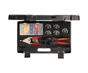 Set Of 8 Tools For Crimping And Stripping Kstools Connectors
