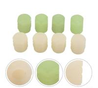 Set of 8 Vibrant Fluorescent Tire Valve Perfect for Enhancing Visibility on Dark Roads while Protecting Valves (4 Yellow+ 4 Green)