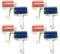 Set of 8 Washable Clothes Rollers | Lint Roller Pet Hair Remover Lint Remover