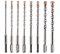 Set Of 8 x 160mm Long SDS Plus High Performance Hammer Drill Bits Set