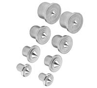Set of 8 Zentrum Holzbearbeitung Ausrichtung Werkzeug Punkte Marker Bohrer Zentrum, 4/5/6/8/10/12 mm DÃbelbohrer Zentrum Punkte Pin Set (Hollow)