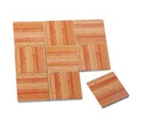 Set of 9 Simulation 1/12 Scale Doll House Floor Sticker Doll Tiny Decoration right wood grain